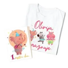 Personalizirani darilni set Prvi rojstni dan