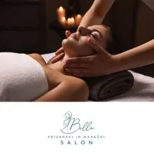 Masaža obraza, vratu in dekoletja za 1 osebo, Bella, frizerski in masažni salon, Kranj (Vrednostni bon, izvajalec storitev: BELLA, FRIZERSKE STORITVE, SUZANA LAH S.P.)