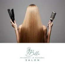 Vrednosti bon v vrednosti 40 €, Bella, frizerski in masažni salon, Kranj (Vrednostni bon, izvajalec storitev: BELLA, FRIZERSKE STORITVE, SUZANA LAH S.P.)