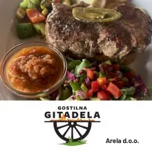 Vrednostni bon v vrednosti 50 €, Gostilna in pizzerija Gitadela, Kranj (Vrednostni bon, izvajalec storitev: ARELA D.O.O.)