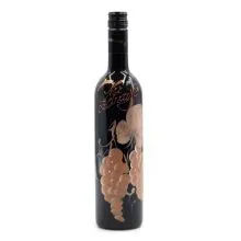 Jubilejno vino, 0.75l, poslikana steklenica - Na zdravje grozd