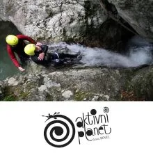 Kanyoning - Naravni aqua park - Sušec za 1 osebo (Vrednostni bon, izvajalec storitev: AKTIVNI PLANET D.O.O.)