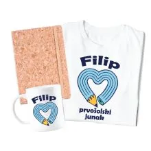 Personalizirani darilni set Prvošolski junak