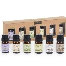 Olje dišeče, 6/1, z vonji: bambus, svež bombaž, jasmin, sandalovina, vanilija, žajbelj, 6x10ml