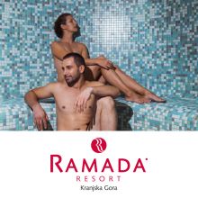Vrednostni bon v vrednosti 100 eur, Vodni park Aqua Larix, Hotel Ramada resort, Wellness center Vita, Hotel Ramada, Savne Aqua Larix, Kranjska Gora (Vrednostni bon, izvajalec storitev: HIT ALPINEA D.O.O.)