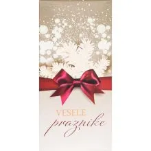 Čokolada Vesele praznike, mlečna, 100g