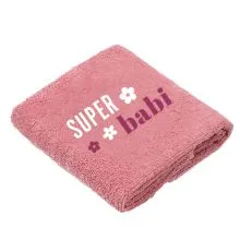 Brisača Super babi, rosegold, 100x5Ocm 100% bombaž