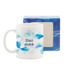 Skodelica, Zanj, Zlati dedek, 330ml, v darilni embalaži