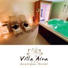 Romantična noč s polpenzionom ter VIP razvajanjem za 2 osebi, Villa Aina boutique Hotel, Laško (Vrednostni bon, izvajalec storitev: SOLOMIJA D.O.O.)