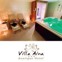 Romantična noč s polpenzionom ter VIP razvajanjem za 2 osebi, Villa Aina boutique Hotel, Laško (Vrednostni bon, izvajalec storitev: SOLOMIJA D.O.O.)
