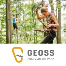Družinska vstopnica za Pustolovski park Geoss za 2 odrasla + 2 otroka, Pustolovski park Geoss, Vače (Vrednostni bon, izvajalec storitev: PUSTOLOVSKI PARK GEOSS D.O.O.)