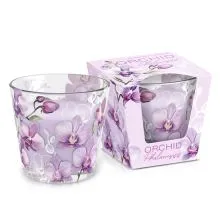 Sveča dišeča v steklu, Orchid Phalaenopsis, 115g