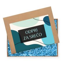 Darilno pakiranje Odpri za srečo