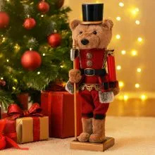 Hrestač, medved vojak, 12x9x38cm