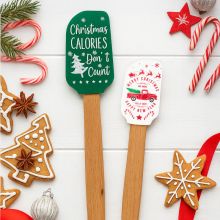 Set silikonskih špatul,božični motiv, 2/1