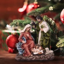 Figure za božične jaslice, polimasa, 19cm, sort.