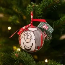 Termo nogavice, moške, iz volne,  božični motiv, različne velikosti, v PVC krogli, sort.