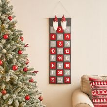 Adventni koledar iz filca, 28x82cm