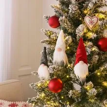 Obesek za na smreko, palček brez okic, 11cm, sort.