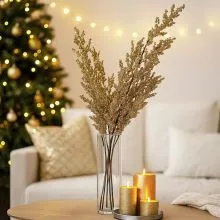 Božična vejica zlata, 72cm