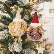 Obesek za smreko, angelček, 14cm, sort.