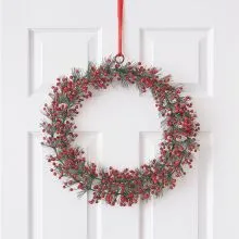 Božični venec za vrata, 26cm