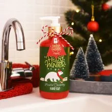 Milo za roke, tekoče  HELLO WINTER, božično, 290ml, z vonjem Frosted Cramberry