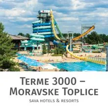 Celodnevno kopanje s kosilom za 1 osebo, Terme 3000, Moravske Toplice