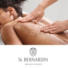 Piling s solno aromaterapijo s sivko, brinom ali vrtnico za 1 osebo, Wellness Benedicta, Hotel Histrion, Hoteli Bernardin, Portorož