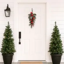 Božična dekoracija, viseča, 44cm, sort.