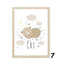 Personalizirana grafika ob rojstvu Medo