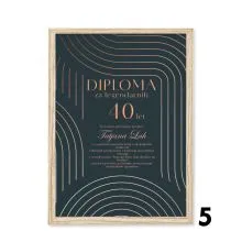 Personalizirana diploma za jubilej - 40.rojstni dan