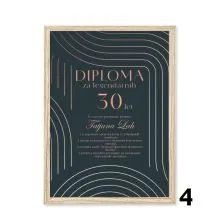 Personalizirana diploma za jubilej - 30.rojstni dan