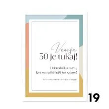 Personalizirana diploma za jubilej - 30 je tukaj