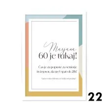 Personalizirana diploma za jubilej - 60 je tukaj
