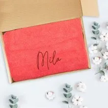 Personalizirana brisača rdeča