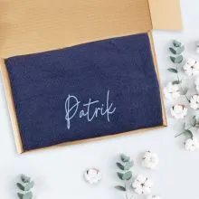 Personalizirana brisača modra