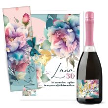 Personalizirani darilni set Vse najboljše slavljenka