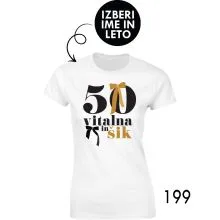 Ženska personalizirana majica – Vitalna in šik