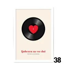 Personalizirana diploma Najina pesem