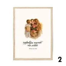 Personalizirana ilustracija  Najboljša mama