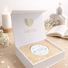 Rožni venec, zapestnica, v darilni škatlici