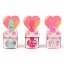 Set za nego rok JUST FOR YOU, 55ml krema za roke in nohte v steklenički, pilica, z vonjem Tea Rose & Velvet, v darilni embalaži