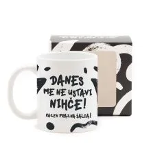 Skodelica, Ko se ti J…, Danes me ne ustavi nihče! Razen prazna šalca!, 330ml, v darilni embalaži