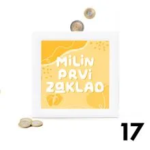 Personaliziran hranilnik - Prvi zaklad