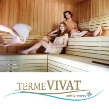 2 noči z razvajanjem "Sauna relax" v dvoje, Terme Vivat, Moravske Toplice (Vrednostni bon, izvajalec storitev: POČITEK - UŽITEK D.O.O.)