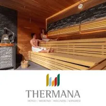 Celodnevno kopanje, savna in kosilo za 2 osebi, Termalno kopališče v hotelu Zdravilišče Laško (Vrednostni bon, izvajalec storitev: THERMANA D.D.)