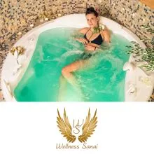 Zasebno razvajanje v savni in jacuzziju v dvoje, Wellness Sanai Center dobrega počutja, Sežana (Vrednostni bon, izvajalec storitev: MARTINA JERINA S.P. SANAI CENTER)
