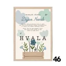 Personalizirana diploma Najboljši učitelj