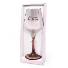 Kozarec za vino, Na zdravje ABRAHAMU, 350ml, v darilni embalaži